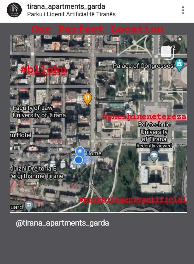 Tirana Apartment Garda Esterno foto